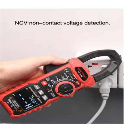 Musktool-HABOTEST HT208D VFD Digit NCV Capacitance Frequency Inrush 1000A AC DC Amp Digital Clamp Meter Multimeter AC/DC CE