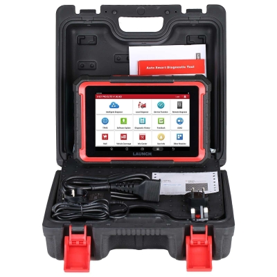 Musktool-New Launch X431 PRO ELITE Auto Full System Car Diagnostic Tools CAN FD DOIP Active Tester OBD2 Scanner
