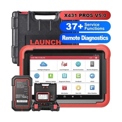 Musktool-2023 Upgrade Version LAUNCH X431 PROS V5.0 Scanner Auto Diagnostic Tools All System Automotive Scanner 31+ Special Services