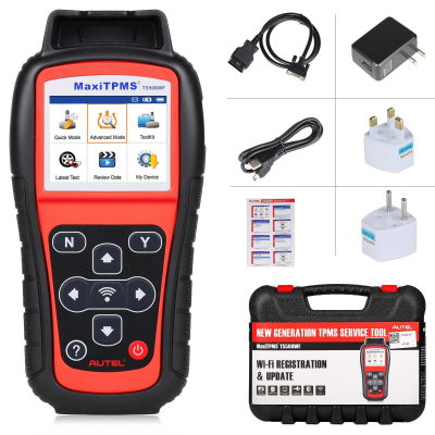 Muaktool-For Autel MaxiTPMS TS508WF TPMS Programming Tool MX-Sersors 315/433MHz Relearn Activate All Sensors Read Clear DTCs TPMS Reset