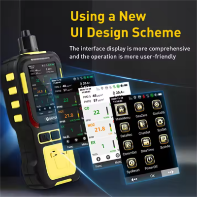 Musktool-k-600m-Bosean Combustible Gas Detectors with Probe 4 in 1 Gas Detector Pumping Portable Multi Gas Detector