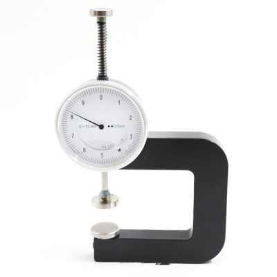 Musktool-CTDTG010-Bestsellers 0-10mm Graduation 0.1mm Leather Paper Thickness Meter Dial Thickness Gauge with 20mm Measuring Tips