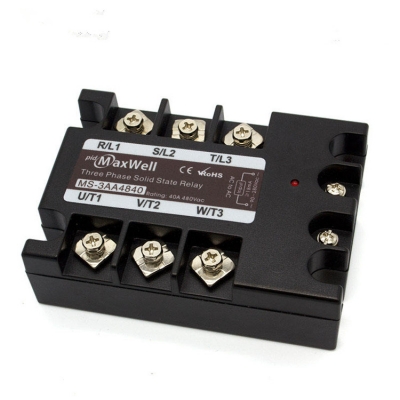 Musktool-High Performance SSR MS-3AA4840 40amp AC 3 Phase Relays Subminiature Size with High Power Contact Load