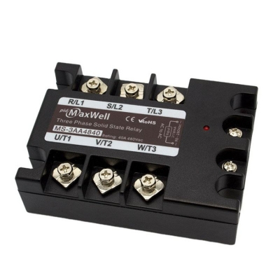 Musktool-MS-1DA4880 80 Amp DC Control Solid State Relay for AC Sealed Miniature Size Protective Feature