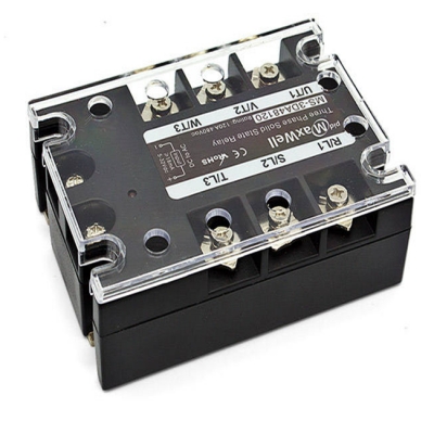 Musktool-MS-3AA4840 40amp Ac to Ac 3 Phase SSR Relay with High Power Contact Load and Epoxy Protection
