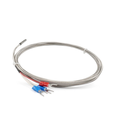 Musktool-PIDMAXWELL OEM PT100 RTD Thermometer Probe Multi-Strand Heat Sensor with 3 2 4 Wires Temperature Sensors