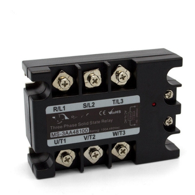 Musktool-MS-3AA48100 3-Phase 100amp Ssr High Power Ac to Ac with Epoxy Protect Feature