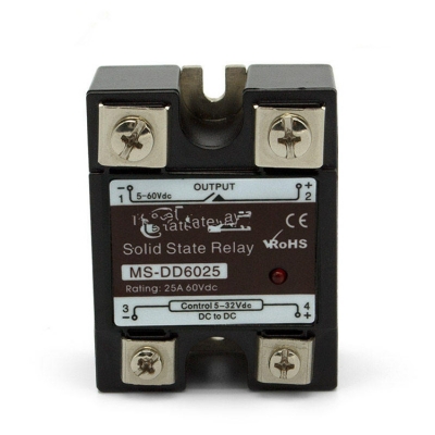 Musktool-MS-DD6025 25 Amps Dc-dc Ssr-25dd Solid State Relay SSR for Vehicle Battery Management System