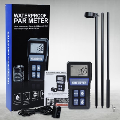Musktool-PAR414 PAR Meter digital split type luminous flux meter IP68 waterproof probe spectral illuminance meter